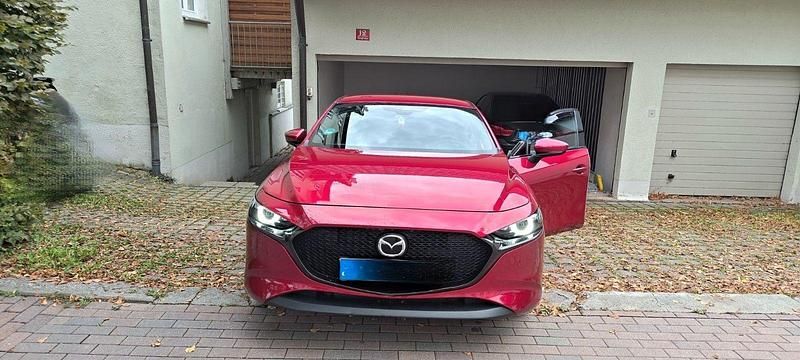 Rot Gebraucht 2020 Mazda 3 Selection Limousine | 18.200 € (Guter Preis) - Bild 1/4