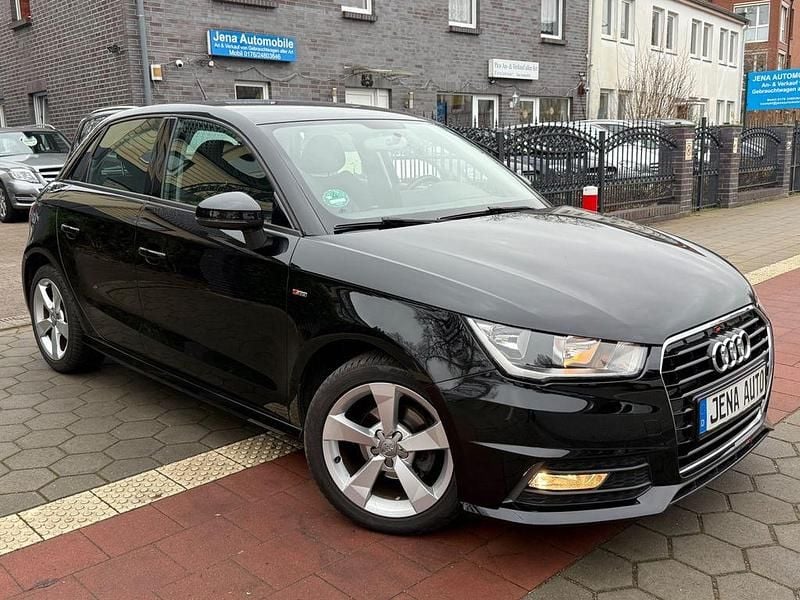 Schwarz Gebraucht 2015 Audi A1 Sportback S-Line Kleinwagen | 10.499 € (Fairer Preis) - Bild 1/4