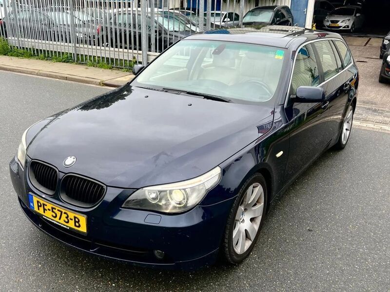 Blau Gebraucht 2005 BMW 535 Kombi | 3.450 € (Superpreis) - Bild 1/4
