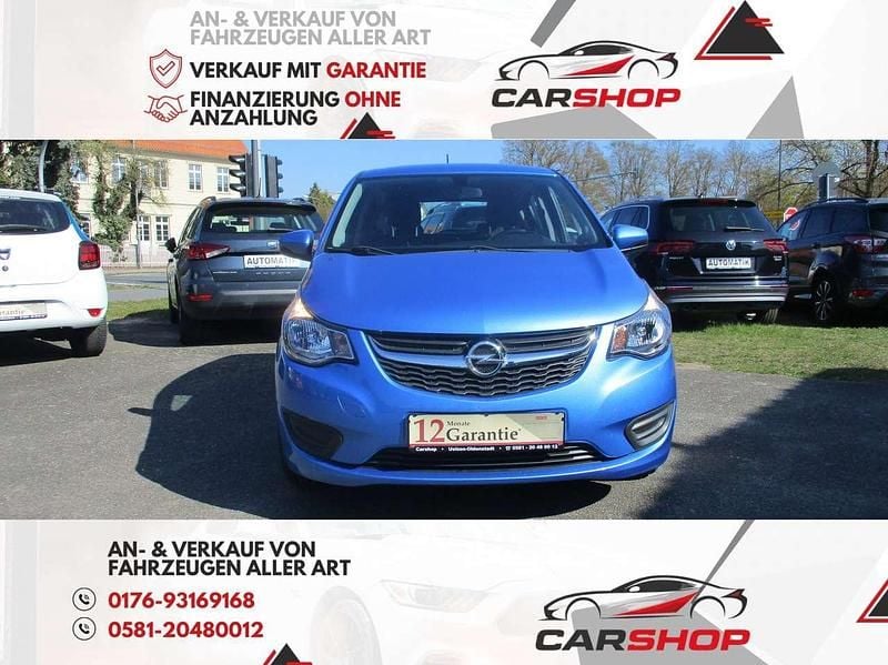 Gebraucht Opel Karl Edition 75 PS (55 kW) 2015 Pazifik blau Kleinwagen