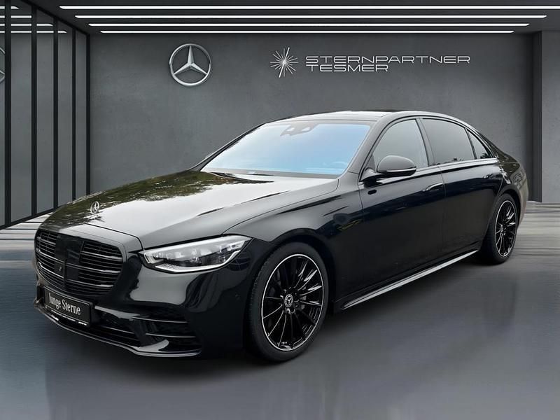 Metalliclack obsidianschwarz Gebraucht 2023 Mercedes S500 AMG Limousine | 93.890 € (Fairer Preis) - Bild 1/3