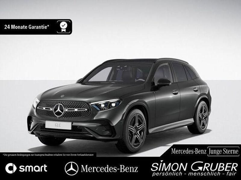 Gebraucht Mercedes GLC400d AMG 252 PS (185 kW) 2024 Lack graphitgrau (metallic) SUV