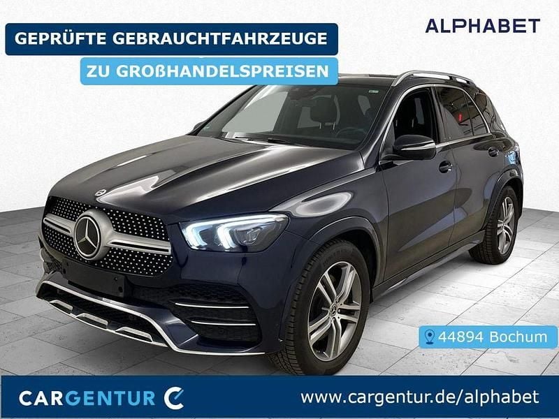 Cavansitblau Gebraucht 2022 Mercedes GLE350 AMG line SUV | 53.390 € (Guter Preis) - Bild 1/2