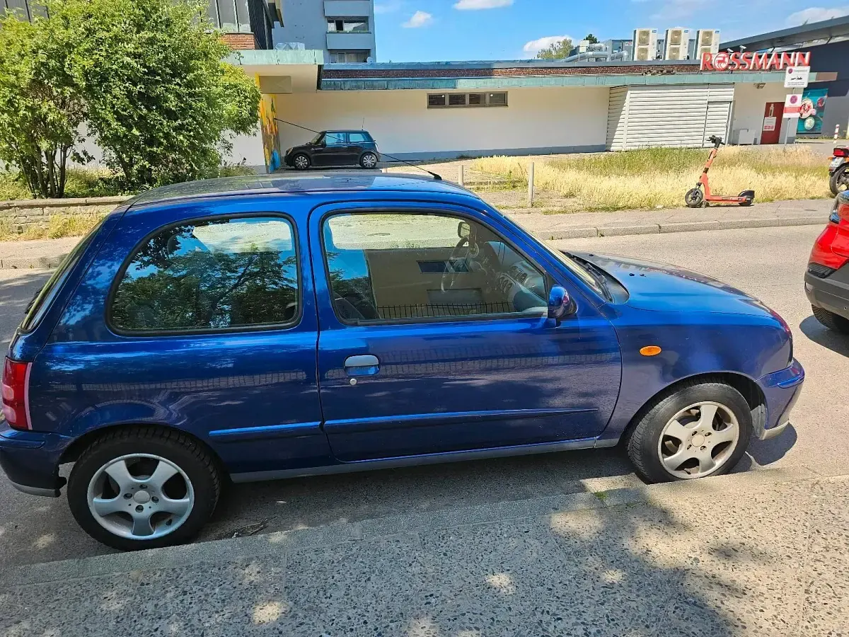 Gebraucht Nissan Micra 60 PS (44 kW) 2002 Blau Kleinwagen