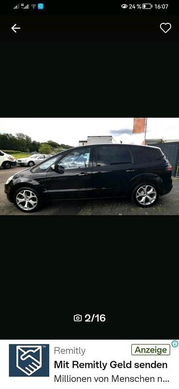 Gebraucht Ford S-MAX S 160 PS (117 kW) 2008 Grün Van / Kleinbus