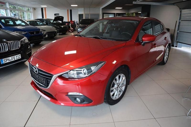 Soul red Gebraucht 2014 Mazda 3 Limousine | 8.490 € (Superpreis) - Bild 1/4