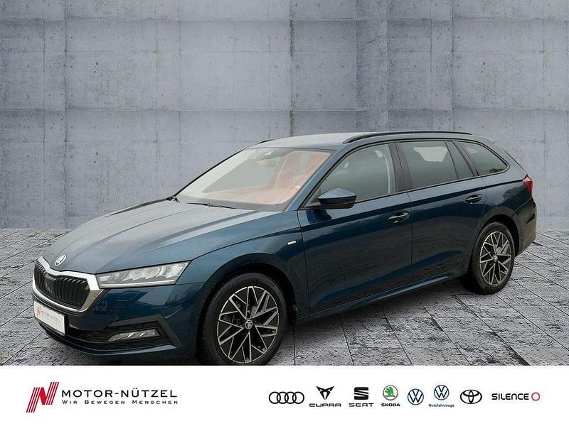 Blau Gebraucht 2022 Skoda Octavia Clever Kombi | 22.430 € (Fairer Preis) - Bild 1/4