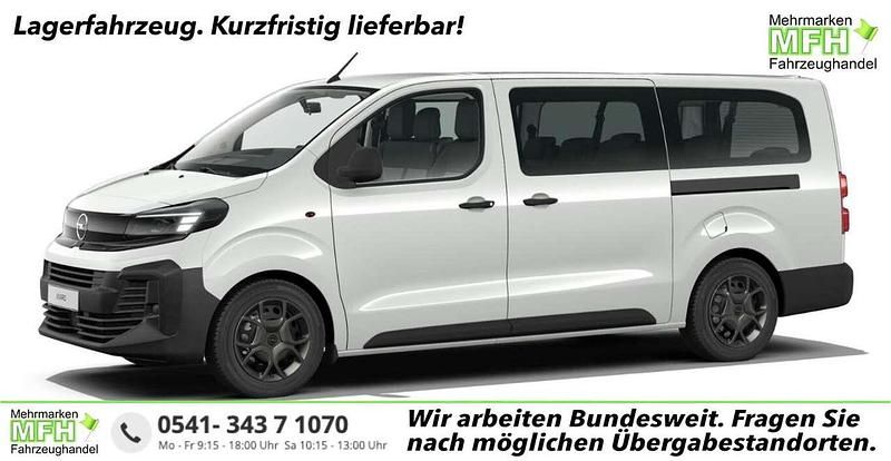 Kaolin weiss Neu 2025 Opel Vivaro Van / Kleinbus | 36.166 € (Fairer Preis) - Bild 1/4