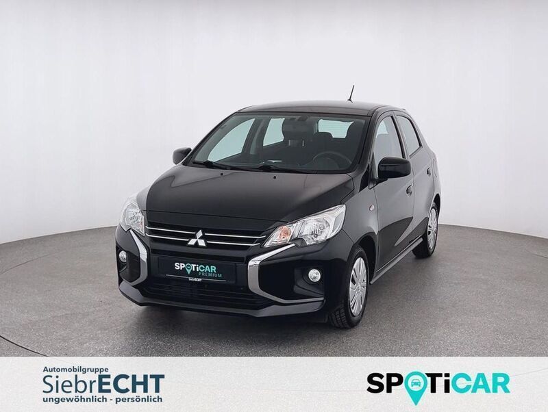 Schwarz Gebraucht 2021 Mitsubishi Space Star Spirit Limousine | 10.790 € (Fairer Preis) - Bild 1/4