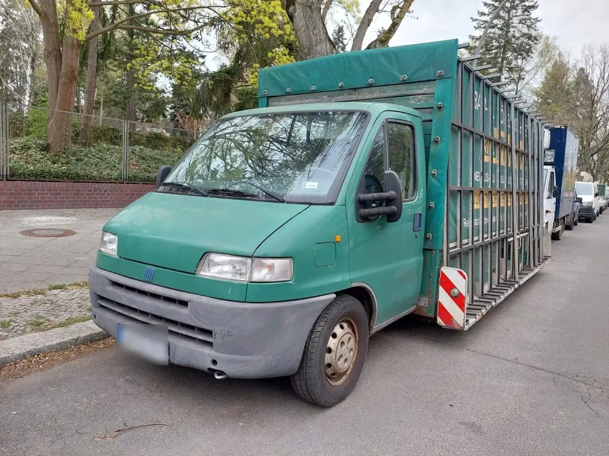 Gebraucht Fiat Ducato 128 PS (94 kW) 2002 Grün Van