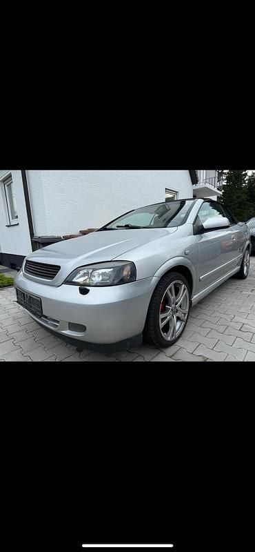 Silber Gebraucht 2002 Opel Astra Cabriolet Cabrio | 900 € (Superpreis) - Bild 1/4