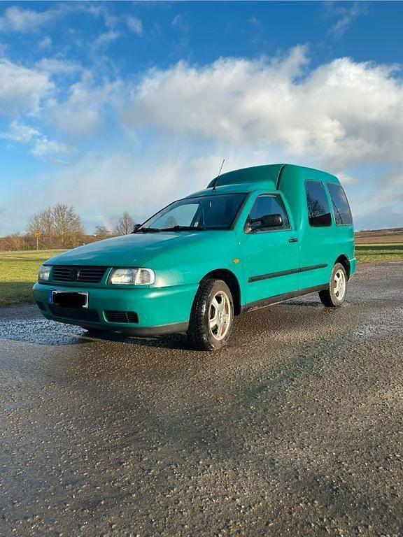 Gebraucht VW Caddy 75 PS (55 kW) 2000 Grün Van / Kleinbus