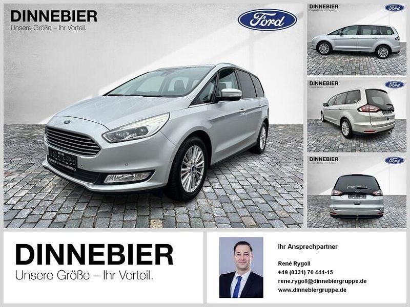 Silber (metallic) Gebraucht 2017 Ford Galaxy Titanium Van / Kleinbus | 16.890 € (Guter Preis) - Bild 1/4