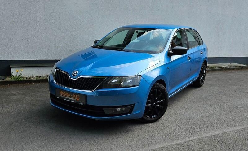 Blau Gebraucht 2014 Skoda Rapid Cool Edition Kombi | 3.990 € (Superpreis) - Bild 1/4