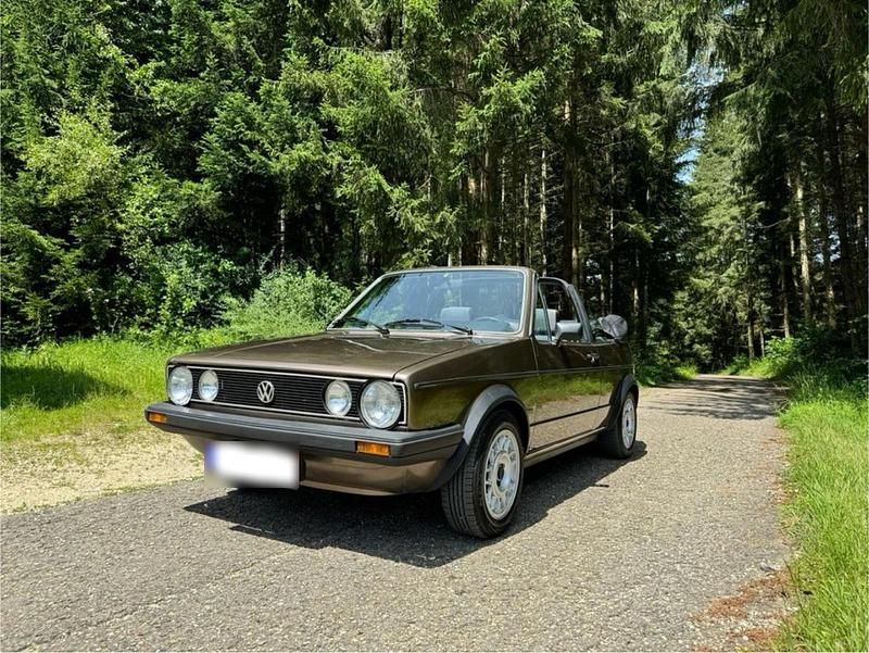 Gebraucht VW Golf Cabriolet 112 PS (82 kW) 1986 Braun Cabrio