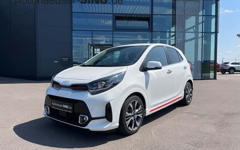Weiß Gebraucht 2024 Kia Picanto GT-Line Kleinwagen | 17.990 € (Guter Preis) - Bild 1/4