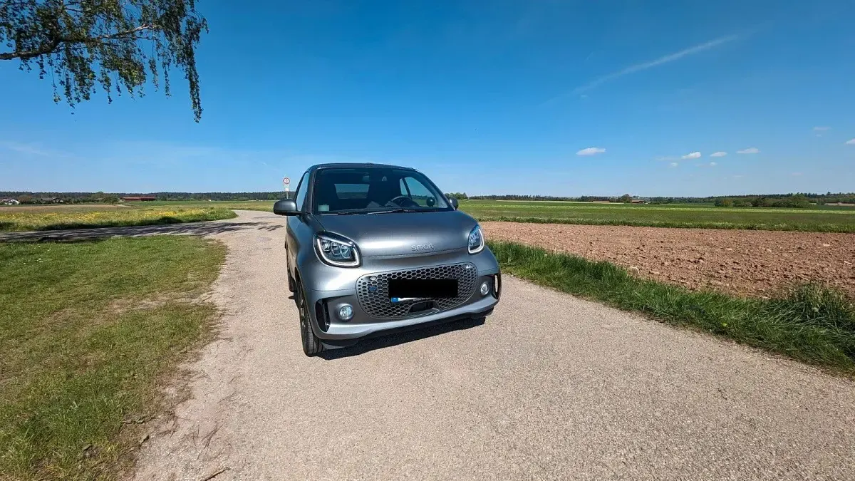 Gebraucht Smart ForTwo Coupé 60 kW (82 PS) 2022 Grau Cabrio