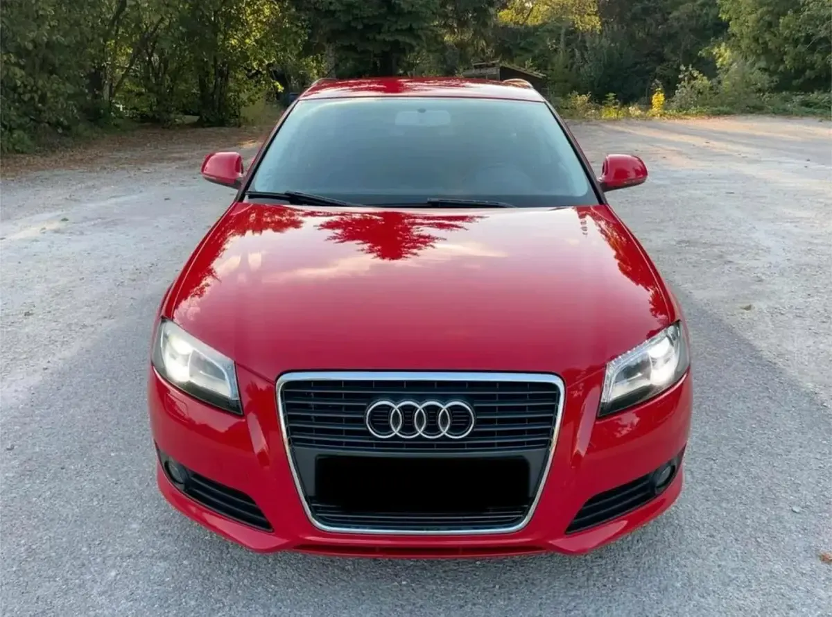 Gebraucht Audi A3 125 PS (91 kW) 2009 Rot Kleinwagen