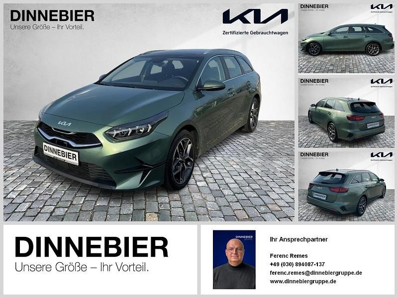 Grün (metallic) Gebraucht 2023 Kia Ceed Spirit Kombi | 24.395 € (Fairer Preis) - Bild 1/4