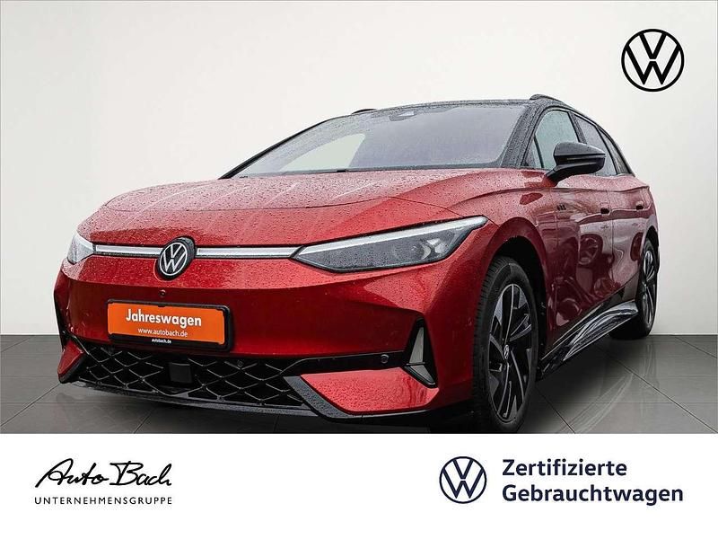 Gebraucht VW ID.7 GTX 250 kW (340 PS) 2025 Kings red metallic/schwarz Kombi