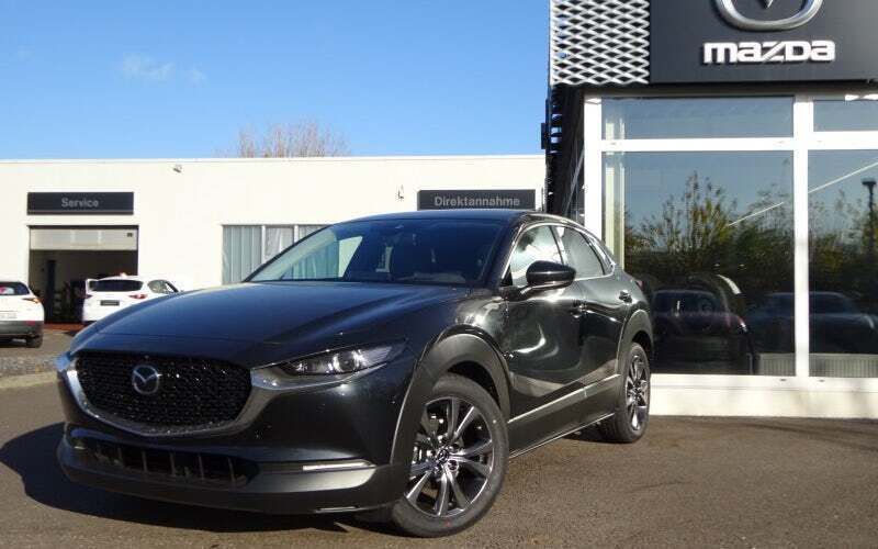 Jet black Gebraucht 2024 Mazda CX-30 Exclusive-Line SUV | 30.990 € (Etwas zu teuer) - Bild 1/4