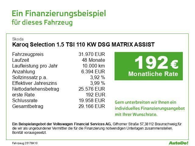 Grau Gebraucht 2024 Skoda Karoq Selection SUV | 31.970 € (Fairer Preis) - Bild 1/1