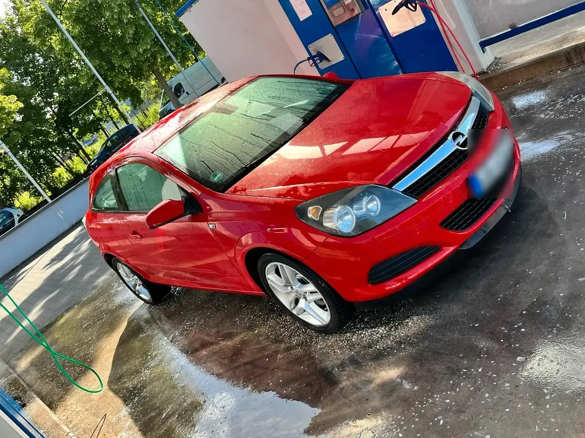 Gebraucht Opel Astra GTC 120 PS (88 kW) 2007 Rot Kleinwagen