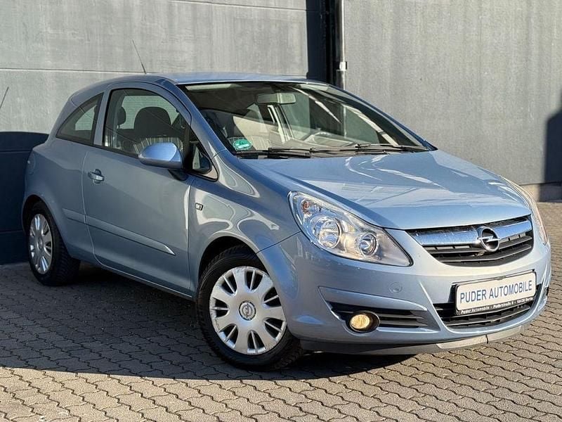 Blau Gebraucht 2007 Opel Corsa Catch Me Kleinwagen | 3.990 € (Guter Preis) - Bild 1/4