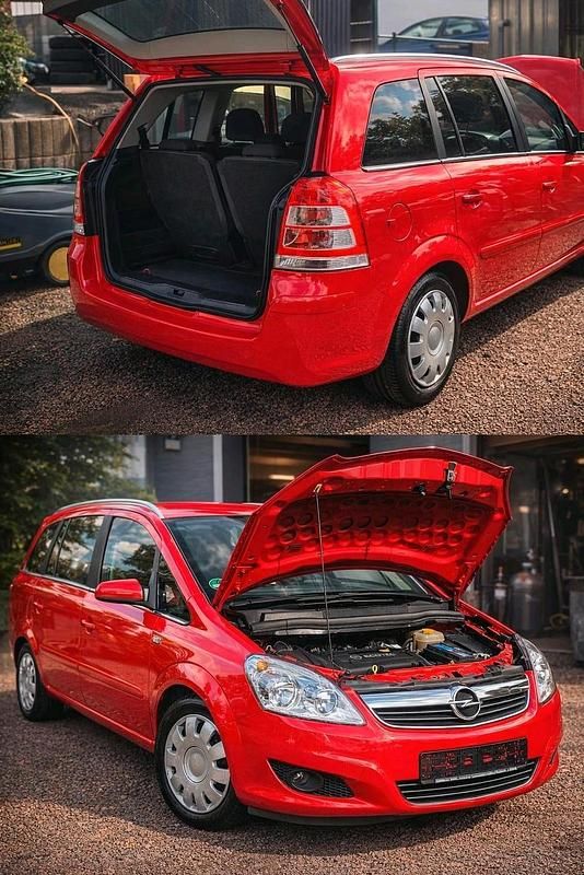 Gebraucht Opel Zafira 140 PS (102 kW) 2010 Rot Van / Kleinbus