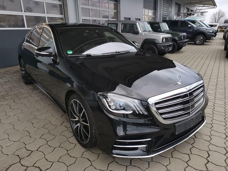 Schwarz Gebraucht 2019 Mercedes S560 AMG Limousine | 65.200 € (Superpreis) - Bild 1/4