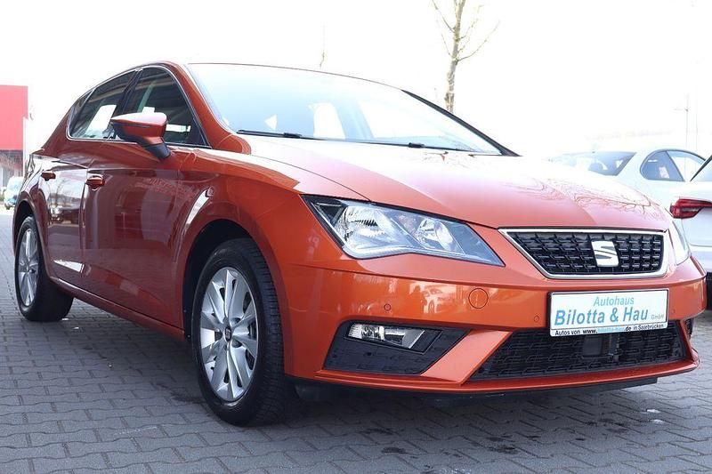 Gebraucht Seat Leon Style 150 PS (110 kW) 2018 Orange Limousine