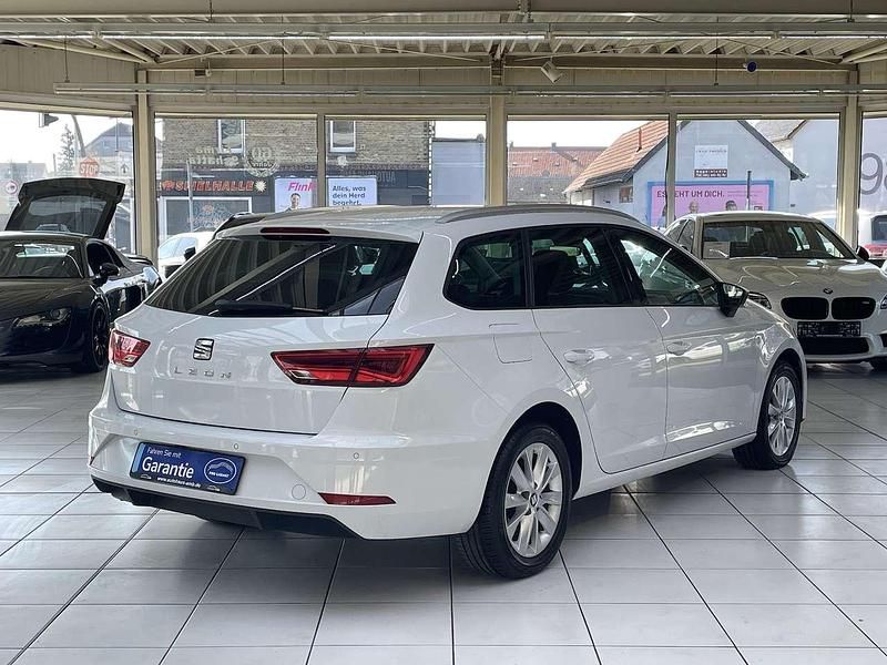 Gebraucht Seat Leon ST Style 116 PS (85 kW) 2018 Weiß Kombi