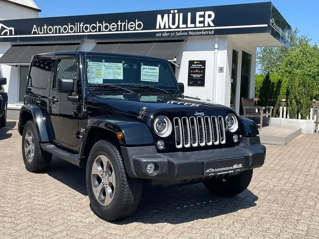 Gebraucht Jeep Wrangler Sahara 200 PS (147 kW) 2018 Schwarz SUV