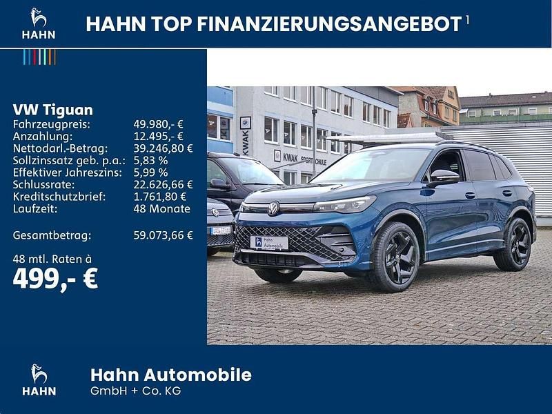 Neu VW Tiguan Style 150 PS (110 kW) 2026 Nightshade blue metallic SUV