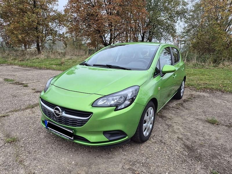 Grün Gebraucht 2017 Opel Corsa Edition Kleinwagen | 5.249 € (Superpreis) - Bild 1/4