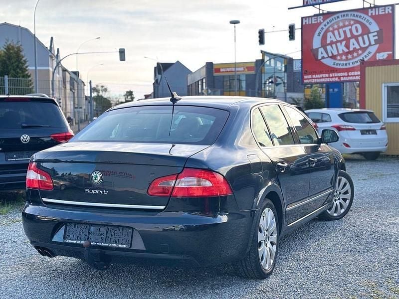 Brugt Skoda Superb Elegance 170 HK (125 kW) 2008 Sort Sedan