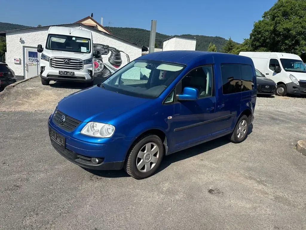 Gebraucht VW Caddy Team 102 PS (75 kW) 2008 Ravennablau Van / Kleinbus