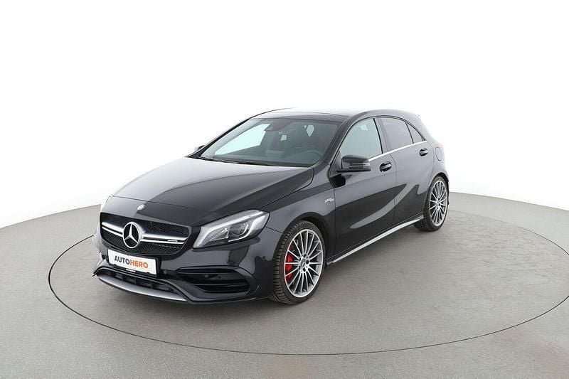 Schwarz Gebraucht 2016 Mercedes A45 AMG AMG Limousine | 28.030 € (Guter Preis) - Bild 1/3