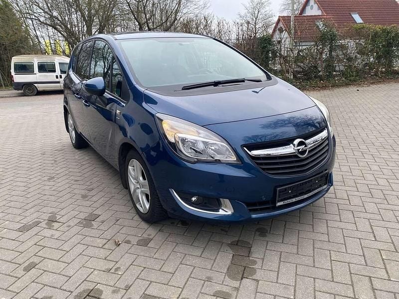 Gebraucht Opel Meriva drive 140 PS (102 kW) 2015 Nacht blau met Van / Kleinbus