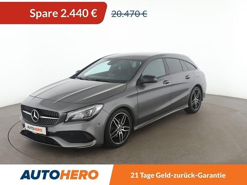 Grau Gebraucht 2017 Mercedes CLA200 Shooting Brake AMG line Kombi | 18.030 € (Fairer Preis) - Bild 1/3