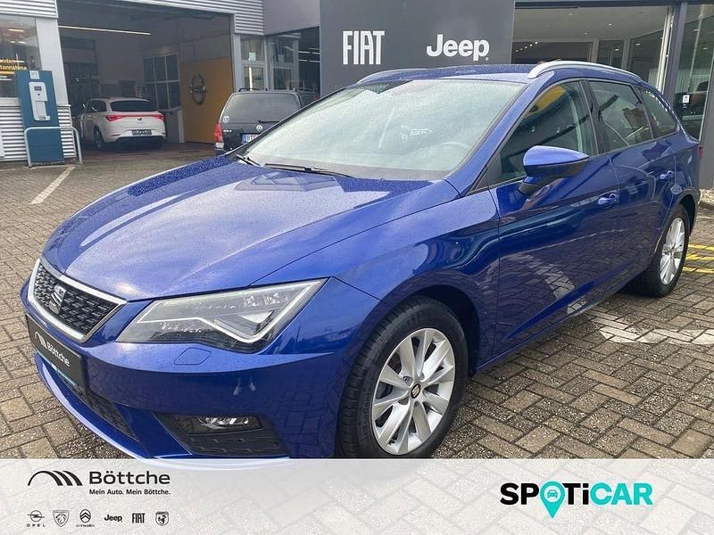 Gebraucht Seat Leon Style 131 PS (96 kW) 2019 "mystery" blau Kombi