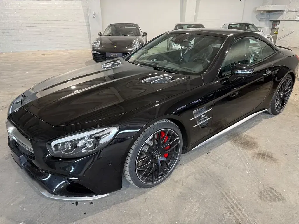 Gebraucht Mercedes SL63 AMG AMG 585 PS (430 kW) 2017 Obsidianschwarz Cabrio