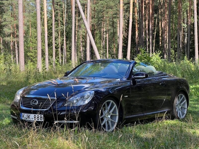 Schwarz Gebraucht 2002 Lexus SC430 Cabrio | 14.900 € (Guter Preis) - Bild 1/4