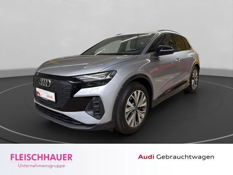 Silber Gebraucht 2022 Audi Q4 e-tron Advanced SUV | 23.990 € - Bild 1/4