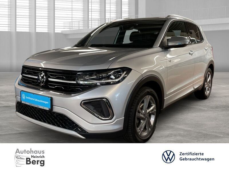 Silber Gebraucht 2024 VW T-Cross R-line SUV | 28.950 € - Bild 1/4