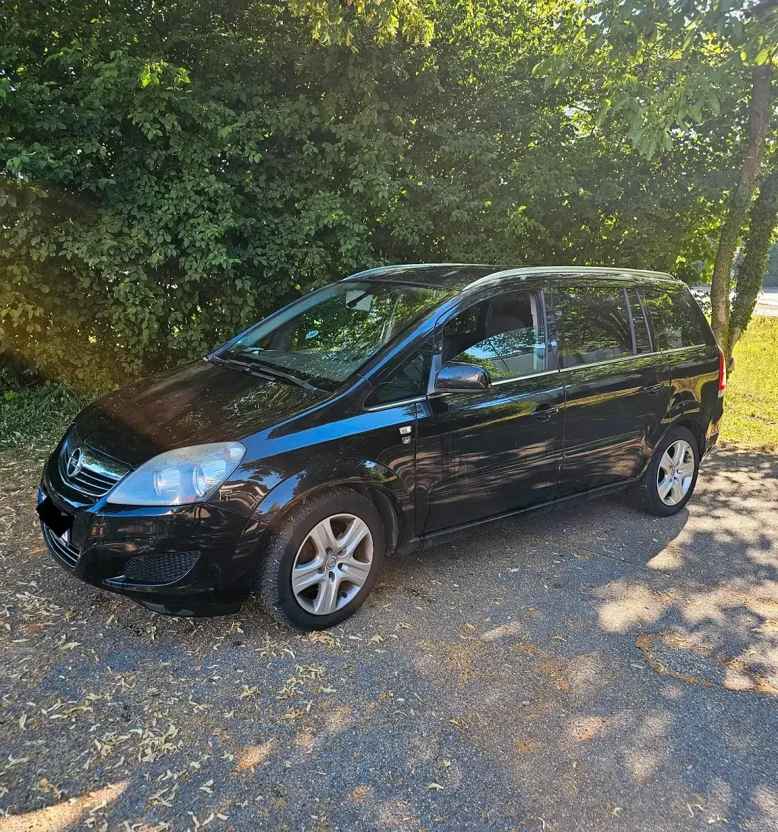 Gebraucht Opel Zafira 140 PS (102 kW) 2010 Schwarz Van / Kleinbus