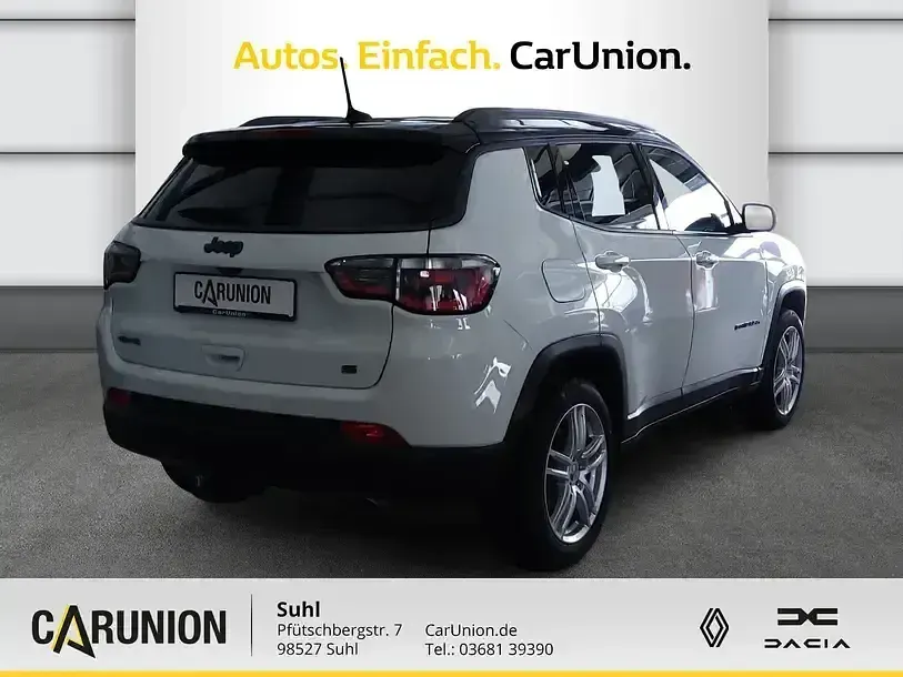Gebraucht Jeep Compass 241 PS (177 kW) 2021 Alpine white (vr296) SUV