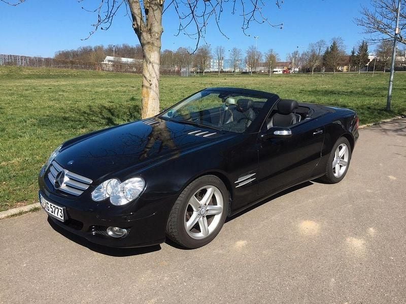 Schwarz Gebraucht 2008 Mercedes SL350 Cabrio | 16.900 € (Superpreis) - Bild 1/4