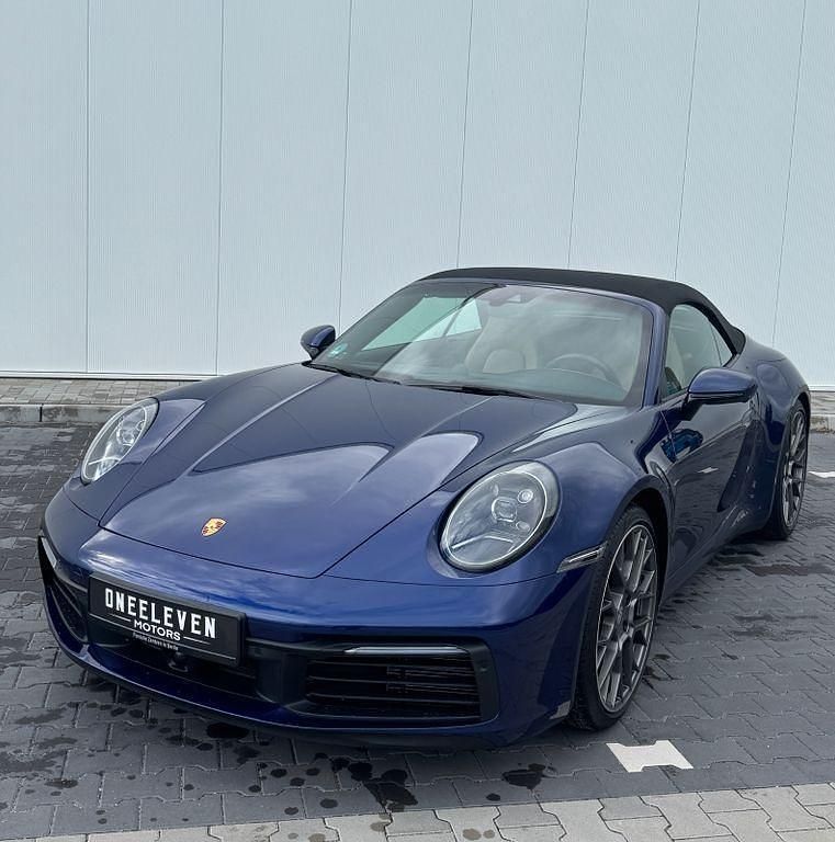 Blau Gebraucht 2020 Porsche 911 Cabrio | 117.950 € - Bild 1/4