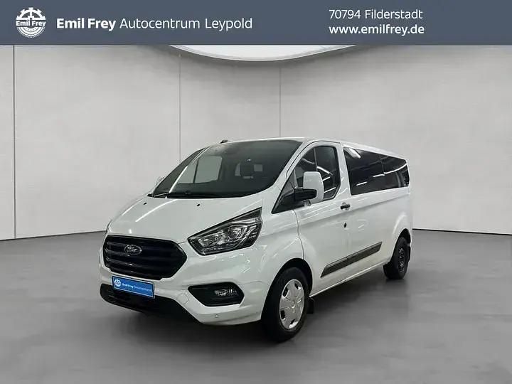 Frostweiß Gebraucht 2022 Ford Transit Custom Limousine | 29.890 € (Teuer) - Bild 1/4